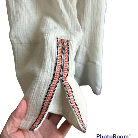 APIECE APART Women's Cotton Southwestern Oversized Nueva Tewa Dress US 2 - Picture 9 of 15